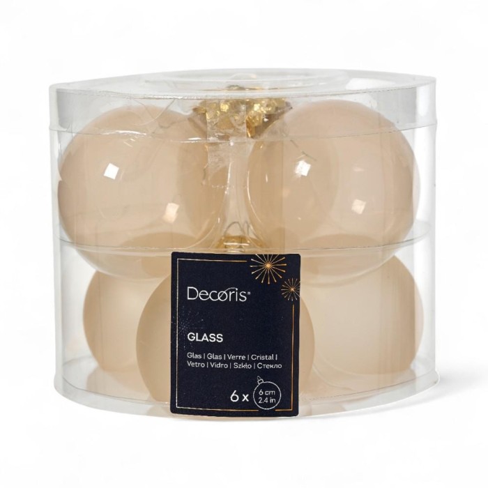 SFERA VETRO D6 PEARL